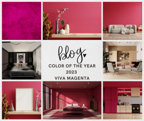 Color of the year 2023 Viva Magenta - do you know how to use it in the interior? Designers Guide
