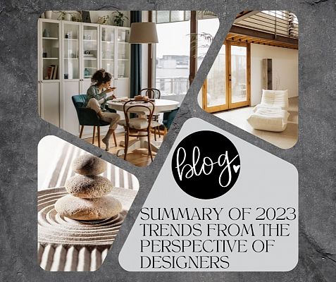 Interior trends of 2023 - Designer's summary.